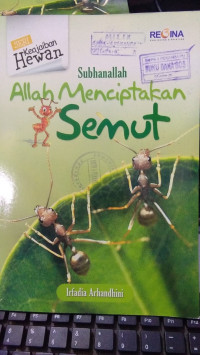 Subhanallah Allah Menciptakan Semut