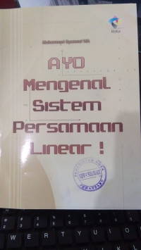 AYO MENGENAL SISTEM PERSAMAAN LINEAR!