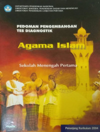 Pedoman pengembangan tes diagnostik pendidikan agama islam smp