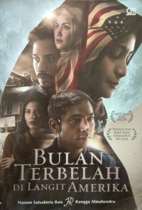 Bulan terbelah di langit amerika