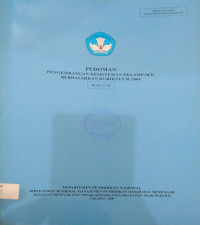 Pedoman penyelenggaraan lomba keunggulan pembelajaran pkn smp/mts berdasarkan kurikulum 2004