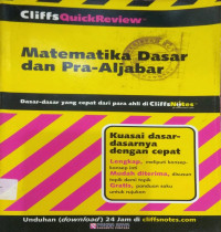Matematika dasar dan pra al-jabar