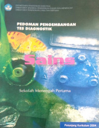 Pedoman pengembangan tes diagnostik sains