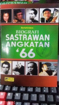 Biografi Sastrawan Angkatan '66