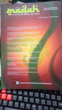 MADAH : Jurnal Ilmiah Bahasa dan Sastra